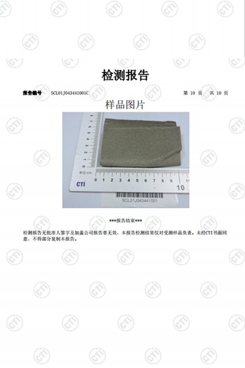檢測報告